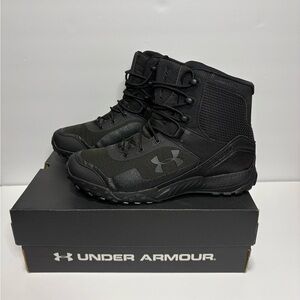 Under Armour Black Tactical Field Boots VALSETZ RTS 1.5